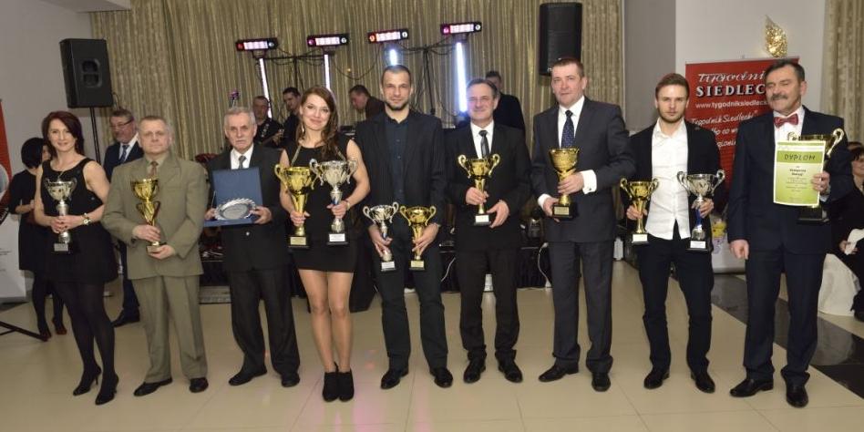Nagrodzeni na siedleckiej Gali Mistrzów Sportu. Fot. Janusz Mazurek - fot. 