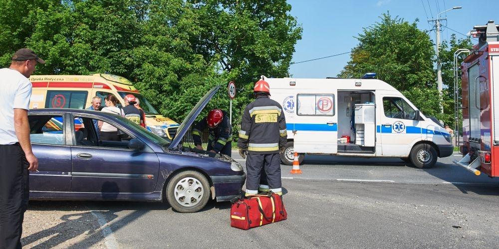 Zderzenie w Białkach. Fot. Aga Król - fot. 