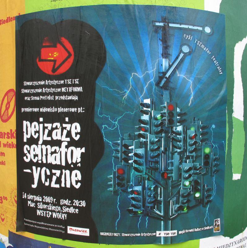 Afisz spektaklu, fot. Ana - fot. 
