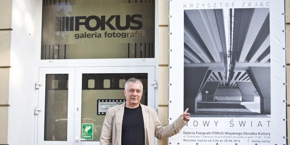 Krzysztof Zając, autor wystawy w Focusie. Fot. Aga Król - fot. 