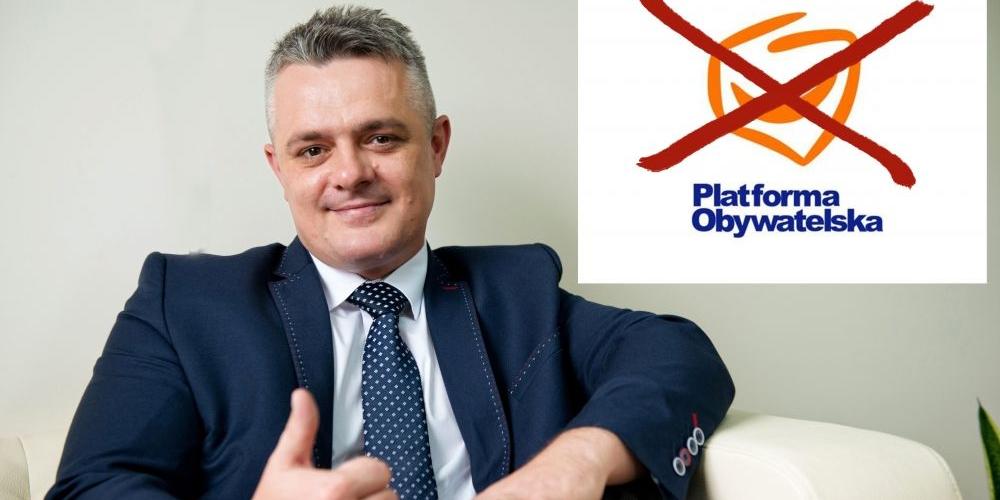 Andrzej Filipek, prezes Siedleckiego Towarzystwa Budownictwa Społecznego, nie jest już członkiem PO. Fot. A. Król - fot. 