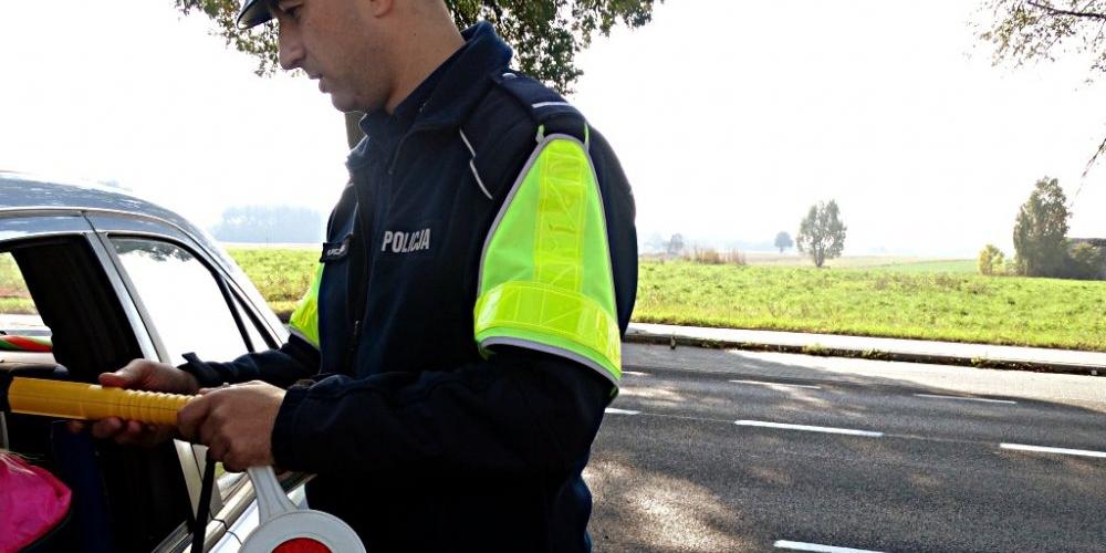 Zatrzymany kierowca z gminy Stanin miał w organizmie prawie 2 prom. alkoholu. Fot. Arch. Policji - fot. 