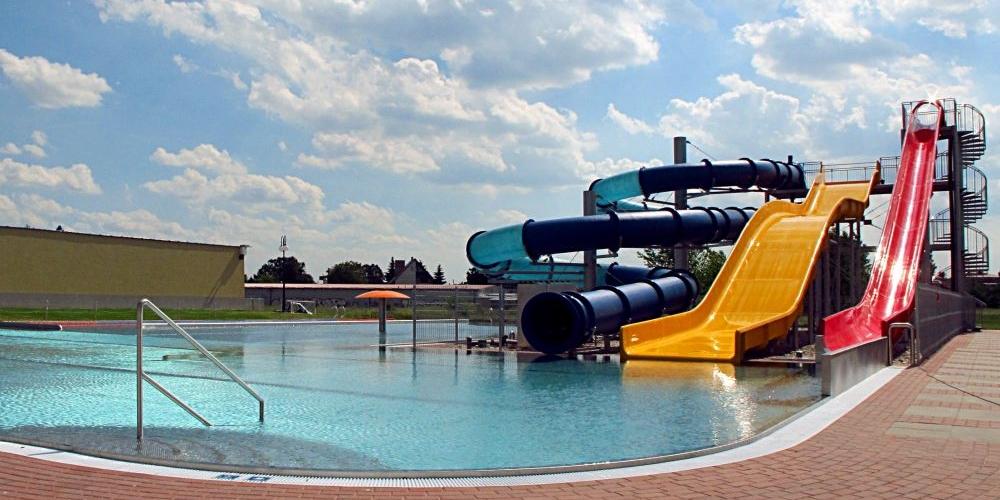 Tak prezentuje się najnowsza inwestycja na łukowskiej Pływalni Letniej „Delfin” przy ul. Browarnej 63. Fot. PGL