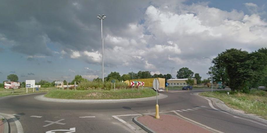 rondo Białki google Street view - fot. google Street view