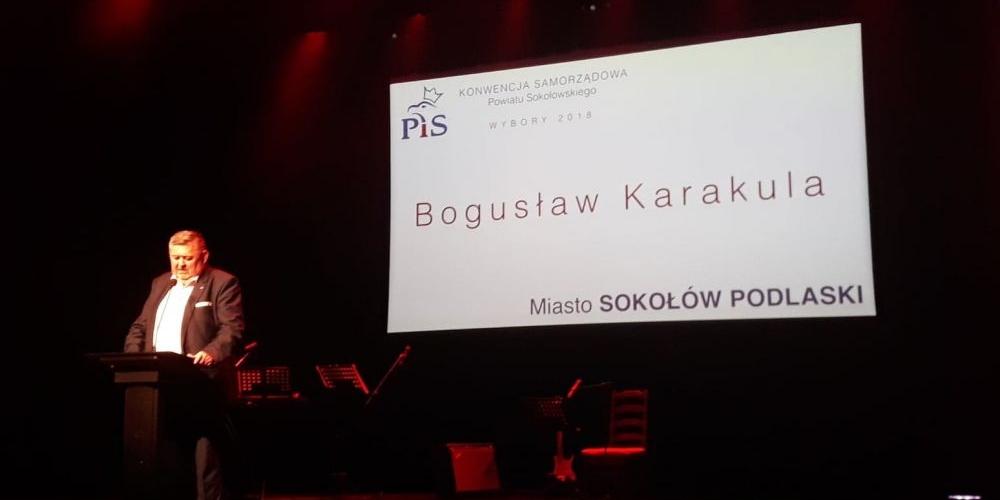 Bogusław Karakula  ubiega się o funkcję burmistrza