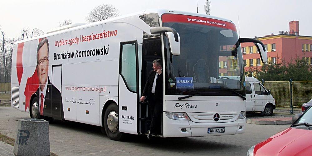 „Bronkobus” w Łukowie. Fot. PGL - fot. 