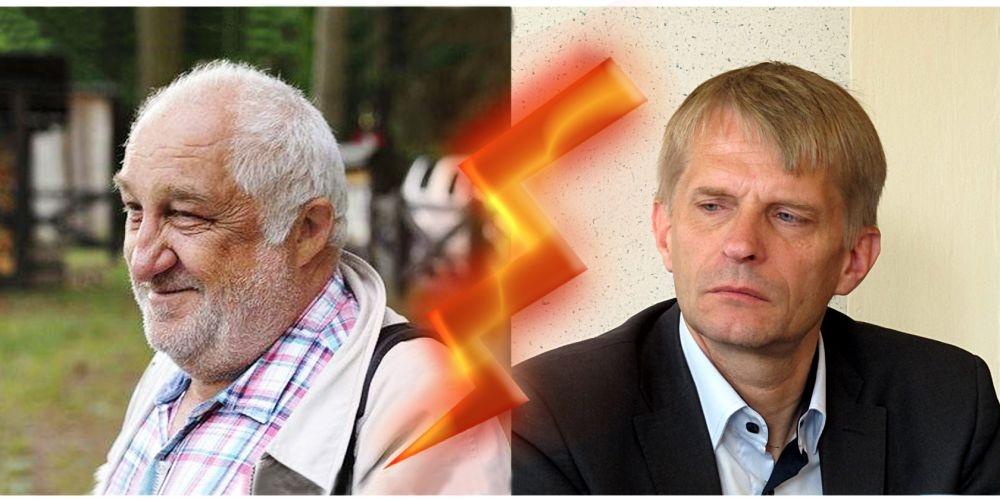 Jerzy Kirzyński vs. Dariusz Szustek. Collage PGL