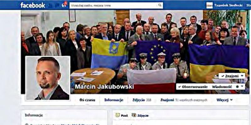 Strona burmistrza Mińska Mazowieckiego z Facebooka. - fot. 