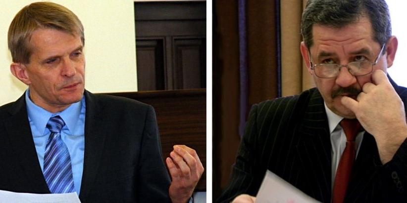 Burmistrz Łukowa, Dariusz Szustek troskę lewicy o finanse oświaty ma za fałszywą. Ale były burmistrz Łukowa, a obecnie radny Zbigniew Zemło martwi się o to, że w budżecie miasta zabraknie pieniędzy na finansowanie oświaty. - fot. 