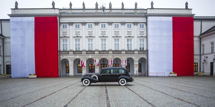 Cadillac w całej krasie. Fot. Eliza Radzikowska-Bialobrzewska, Kancelaria Prezydenta RP - fot. 