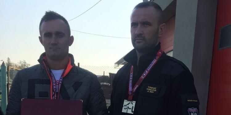 Od prawej Tomasz Tomczuk i Paweł Kurach fot jp