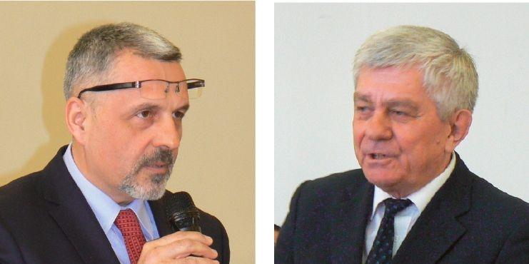 Radni miejscy - Grzegorz Gomoła (PO) i Edward Leśniak (PiS). Fot. B. Szumowski - fot. 