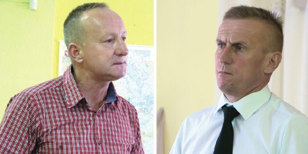 Zdzisław Stefaniuk i Przewodniczący Rady Grzegorz Wawryniuk - fot. 