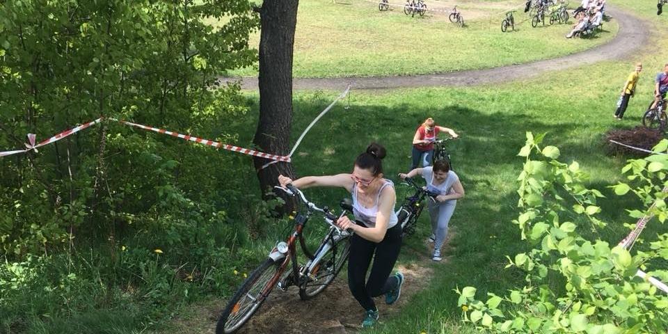 Cross Rowerowy w Stoczku. Fot. LKS Dwernicki (fune page Fb) - fot. LKS Dwernicki