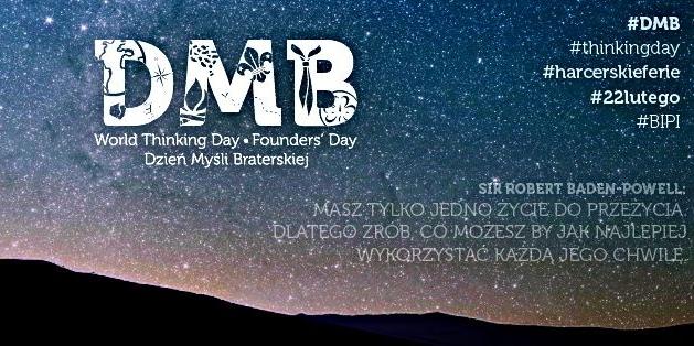 Banner ZHP z okazji Dnia Myśli Braterskiej. - fot. ZHP