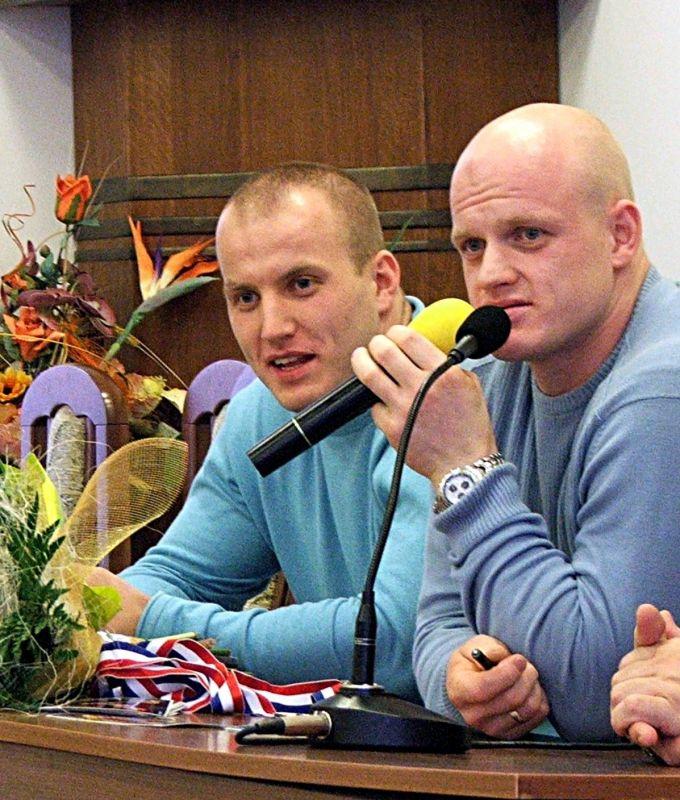 Ciężarowcy Marcin i Robert Dołęgowie. Fot. PGL - fot. 
