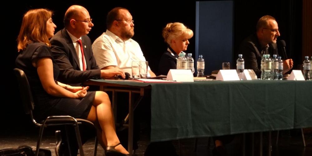 Debata historyczna w Węgrowie. fot. sej