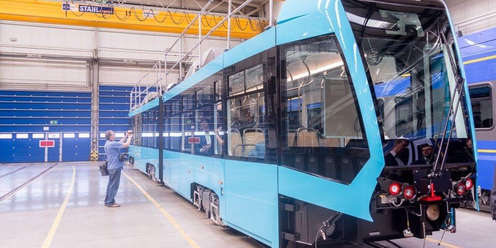 Stadler buduje tramwaje.