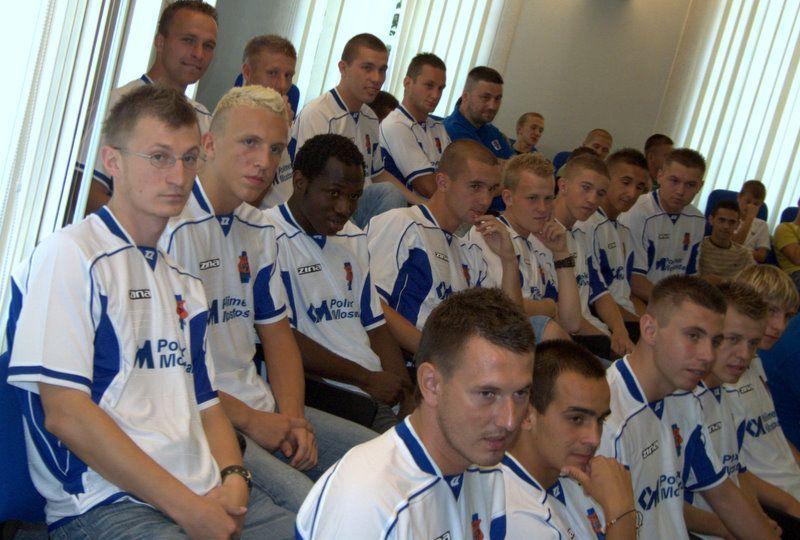 Nowy skład drużyny MKP Pogoń Siedlce - fot. 