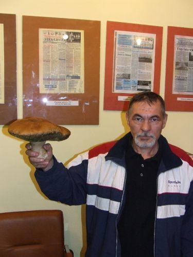 Pan Bogdan ze swoim okazem - fot. 