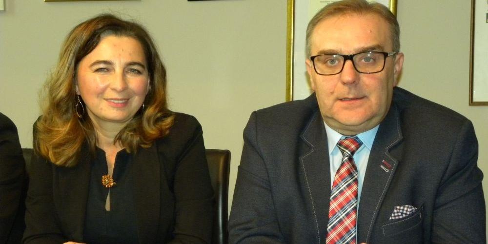 Zofia Paczóska i Leszek Redosz.  fot. sej