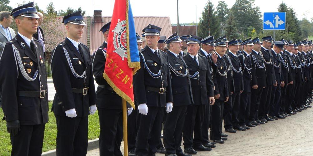 Strażacy z OSP Grębków obchodzili jubileusz 95-lecia. fot. sej