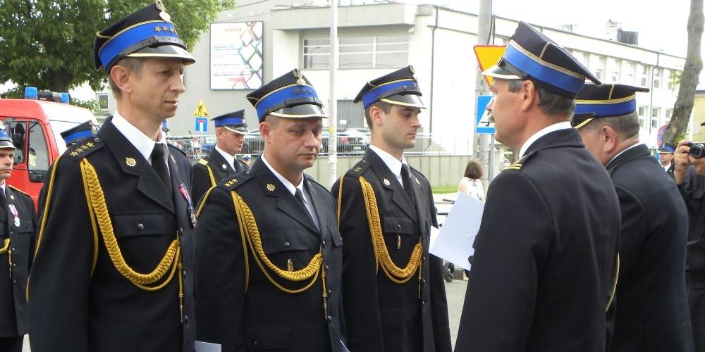 Wręczenie awansów na wyższe stopnie oficerskie.  fot. sej.