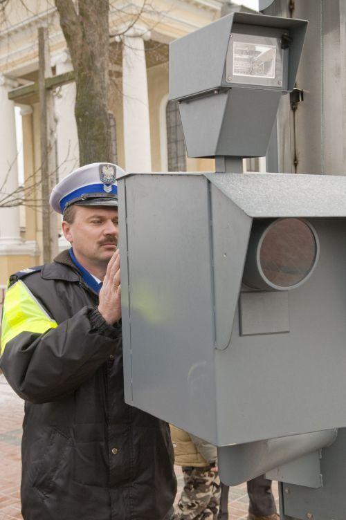 Fotoradar w Wiśniewie. Fot. Janusz Mazurek - fot. 