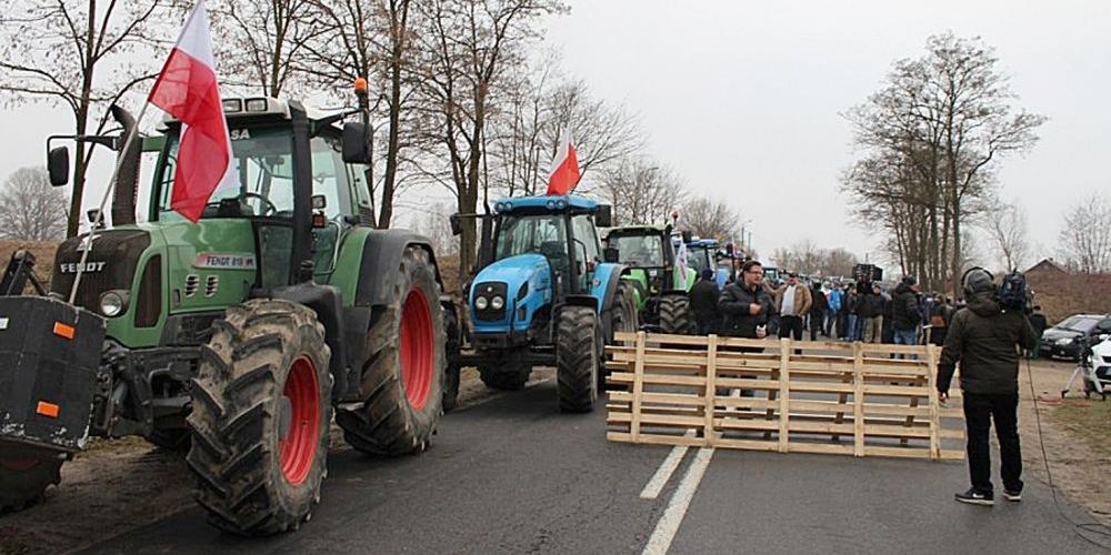 Blokada zorganizowana w lutym we Frankopolu. Fot. J. Mazurek - fot. 