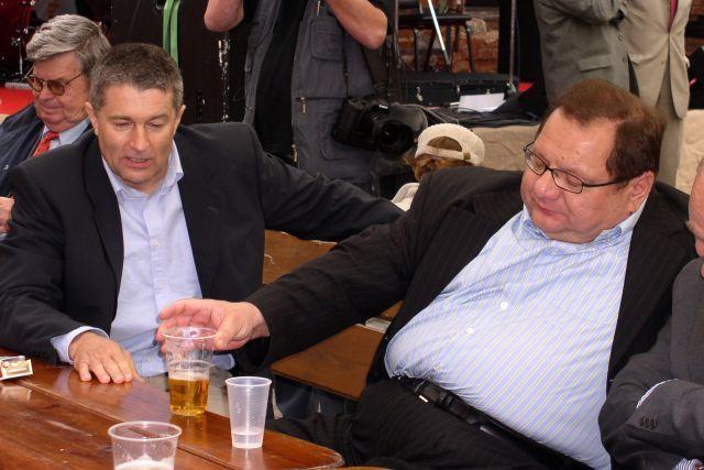 Władysław Frasyniuk (z lewej) i Ryszard Kalisz - fot. 