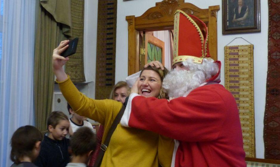 Święty Mikołaj przyszedł nie tylko do małych dzieci, fot. Aneta Abramowicz-Olesczuk