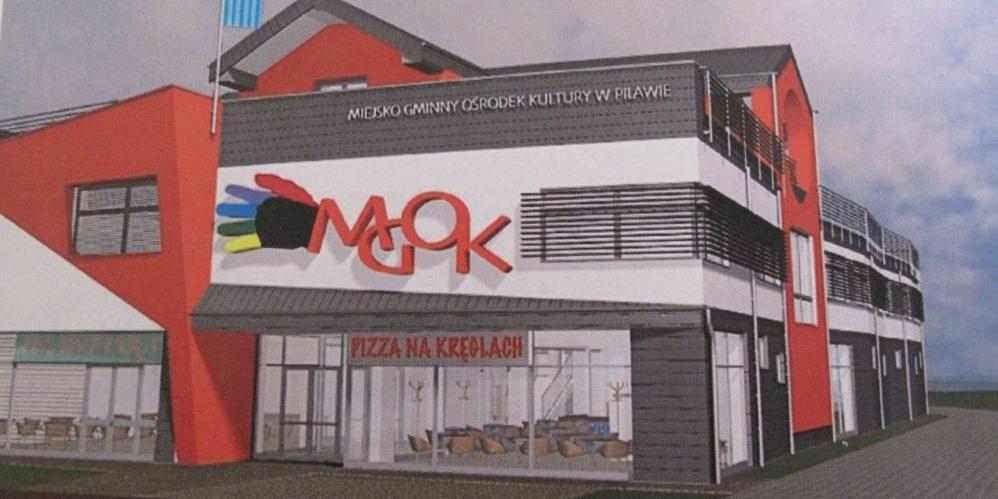 Tak miałby wyglądać MGOK w Pilawie po przebudowie - fot. 