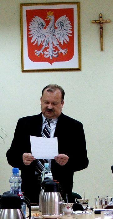 Czy Michał Gromek poprowadzi jeszcze obrady Rady Gminy 
w Korytnicy?    - fot. 