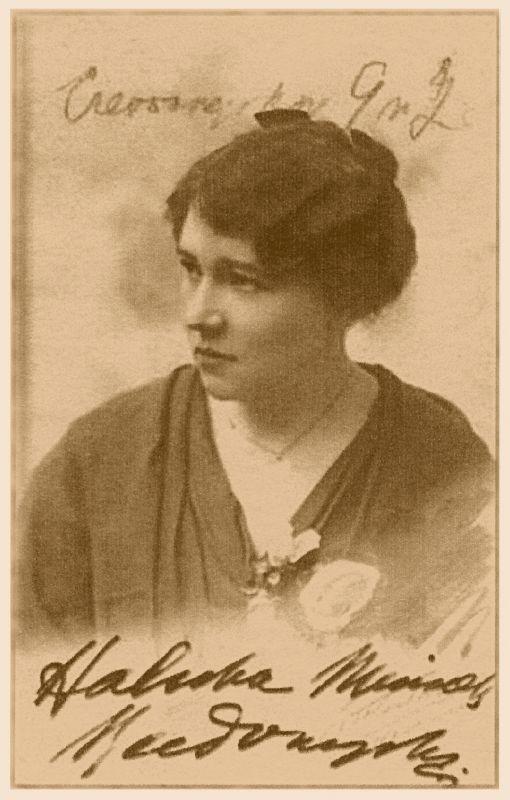 Helena Mniszek, reprodukcja przedwojennej fotografii - fot. 