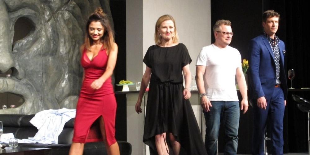 Adriana Kalska, Iza Kuna, Piotr Szwedes, Mikołaj Roznerski, fot. Aneta Abramowicz-Oleszczuk