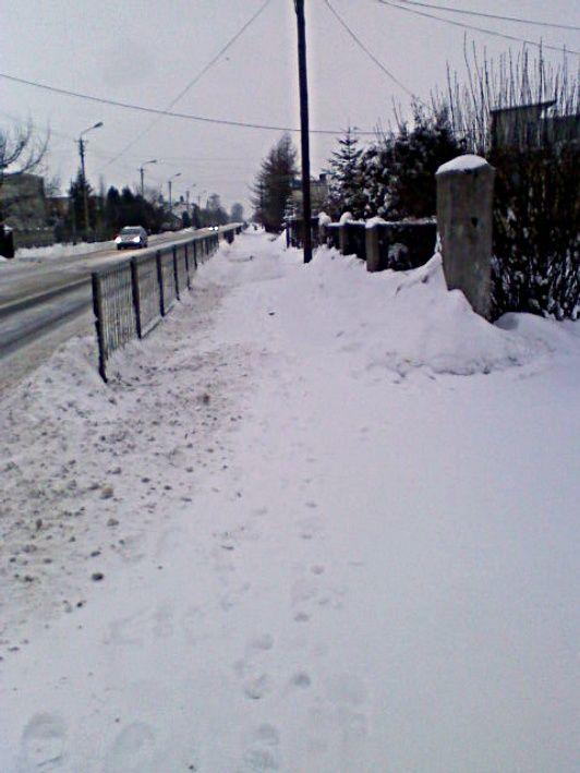 W sobotę przy ul. Siedleckiej, ok. godz. 9. Fot. Magmala - fot. 