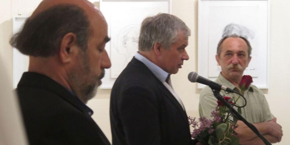 Od lewej: Waldemar Koperkiewicz, Stanisław Baj i Ireneusz Parzyszek, fot. Aneta Abramowicz-Oleszczuk