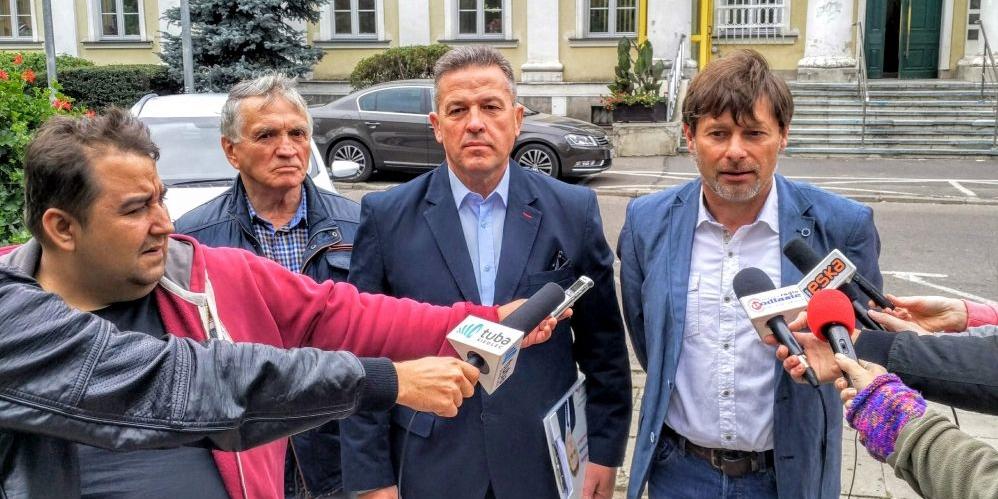 Konferencja prasowa Bezpartyjnych Siedlec
