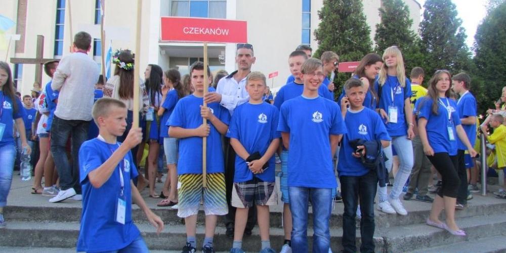 Na Parafiadzie Dzieci i Młodzieży w Warszawie. Fot. Arch. SP w Czekanowie - fot. 