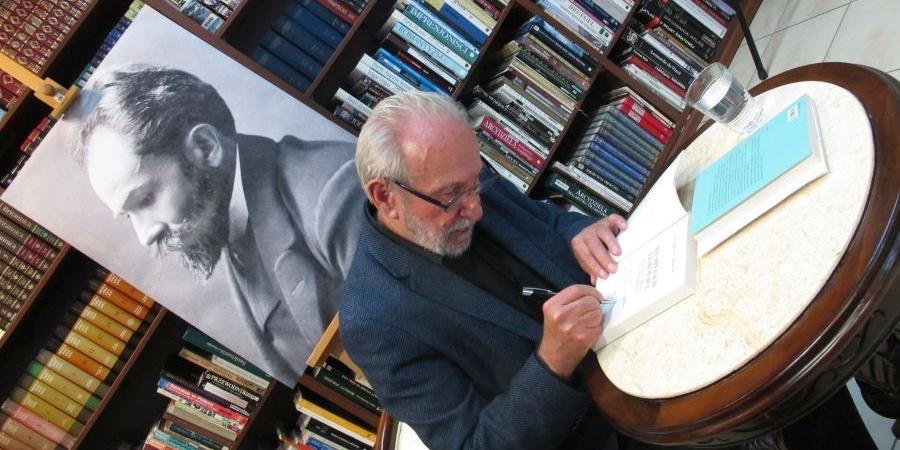 Stefan Żeromski i prof. Zdzisław Jerzy Adamczyk, fot. Ana