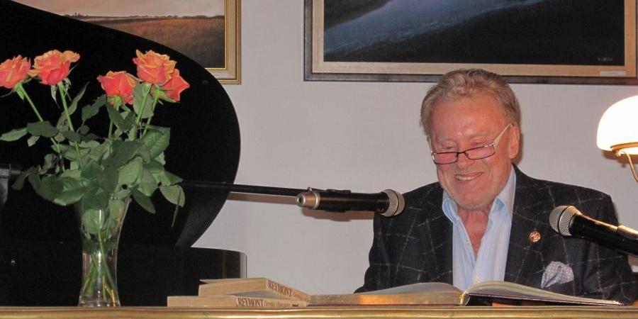 Daniel Olbrychski w Reymontówce czyta Reymonta. Fot. A. Abramowicz-Oleszczuk