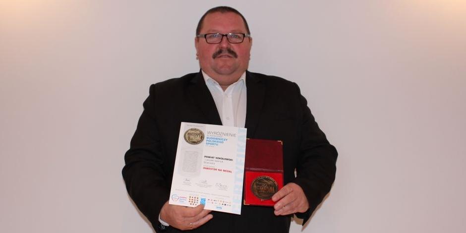Starosta sokołowski Leszek Iwaniuk fot Starostwo Powiatowe  - fot. 