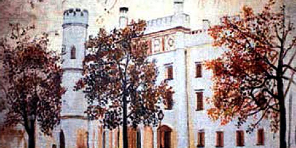 Pałac w Starej Wsi. Jedna z prac Irminy Boruty. Fot. Arch. „TS” - fot. Irmina Boruta