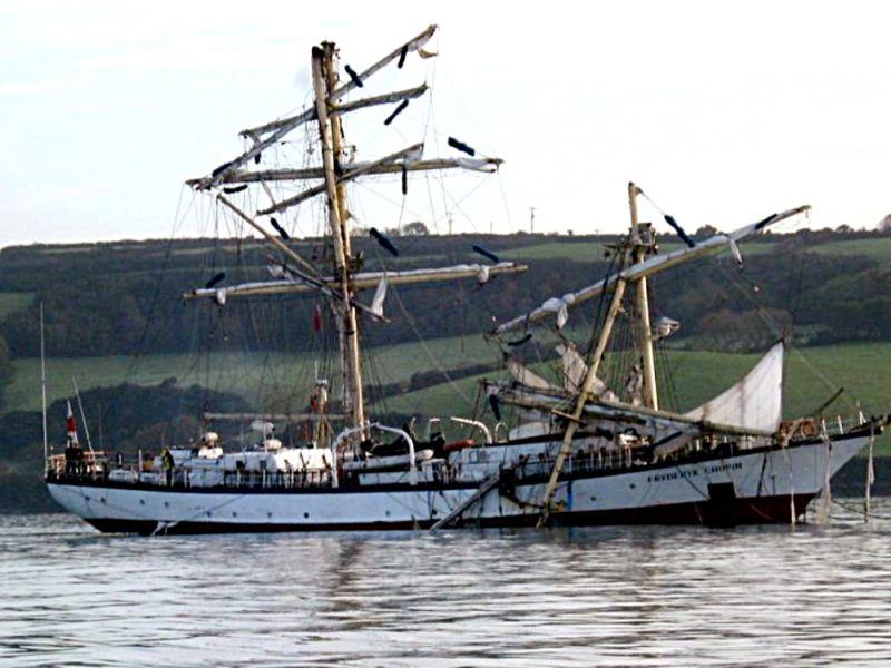 „Fryderyk Chopin” w Falmouth. Zdjęcie udostępnione przez J. Rybołowika - fot. 