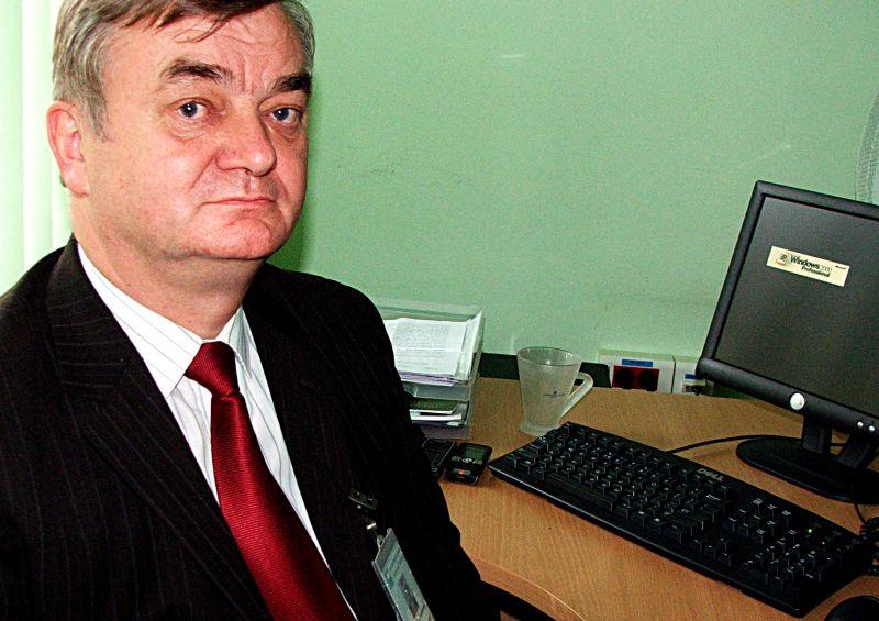 Krzysztof Tymoszuk, przewodniczący łukowskiego Zarządu Powiatowego PO. Fot. PGL - fot. 