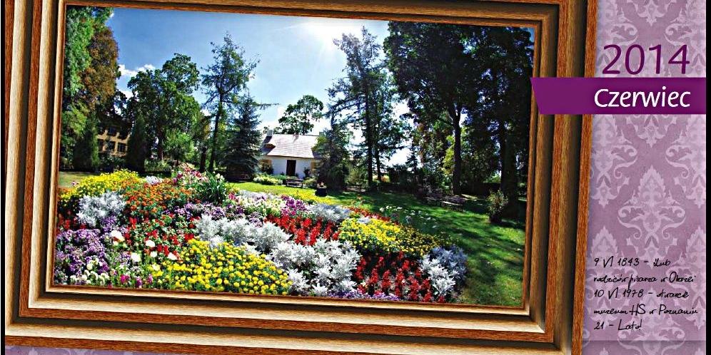 Elegancki kalendarz ofiarowany zwycięzcom naszego konkursu przez Muzeum Henryka Sienkiewicza w Woli Okrzejskiej. Fot. PGL - fot. 