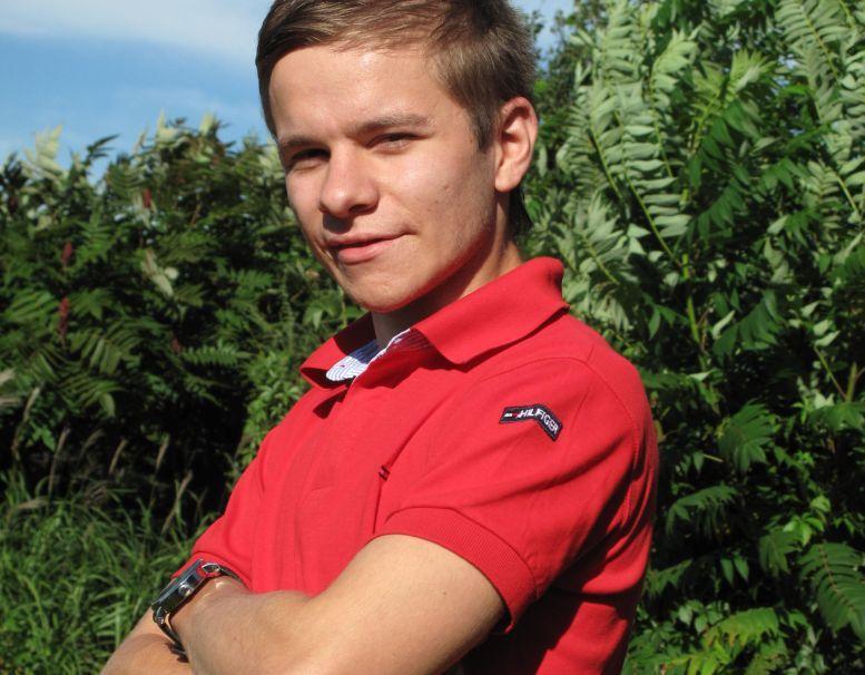 kamil przeżył dzięki temu, że znaleziono dla niego dawcę szpiku kostnego, 
teraz on namawia do rejestracji w bazie dawców - fot. 