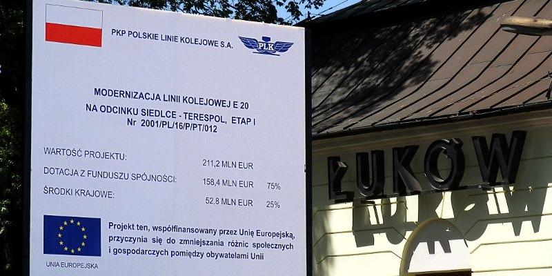 Rusza modernizacja okolic łukowskiego dworca PKP. Fot. PGL - fot. 