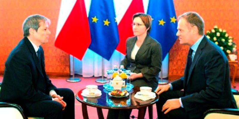 Rozmowy premiera D. Tuska z komisarzem UE ds. rolnictwa, D. Cioloşem. Fot. Arch. Przedst, KE w Polsce - fot. 