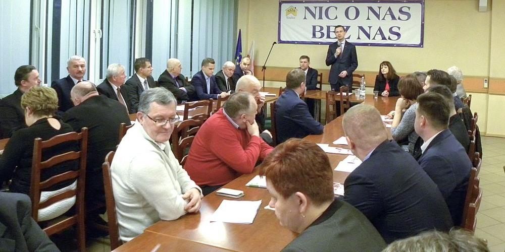 Dlaczego PSL poniosło porażkę w wyborach? – zastanawiali się działacze Stronnictwa z naszego regionu na spotkaniu z prezesem Władysławem Kosiniakiem-Kamyszem. fot. sej - fot. 